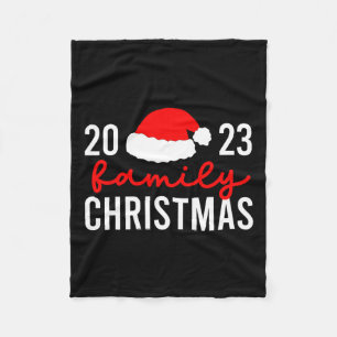 Familie Kerst 2023 Bijpassende Familie Pyjama Pjs Fleece Deken