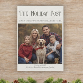 Familie Kerst Kaarten Nieuwsbrief - Jaar Review