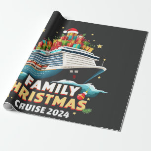 Familie Kerstcruise 2024 Matching Outfit Cadeaupapier