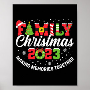 Familie Kerstmis 2023 Matching Outfit Xmas Squad S Poster