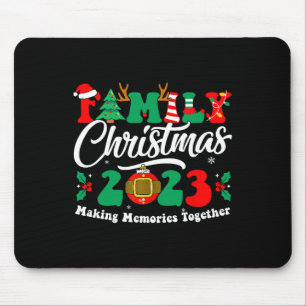 Familie Kerstmis 2023 Matching Squad Fun Xmas Sant Muismat