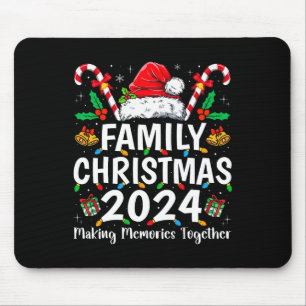 Familie Kerstmis 2024 Matching Squad Santa Elf Fun Muismat