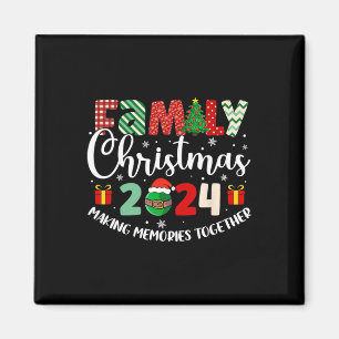 Familie Kerstmis 2024 Samen herinneringen maken XM Magneet