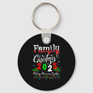 Familie Kerstmis 2025 Bijpassende Xmas Pyjama Chri Sleutelhanger