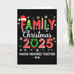 Familie Kerstmis 2025 Matching Outfit Xmas Squad S Kaart