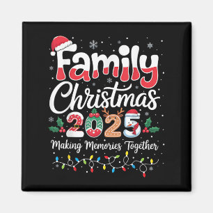 Familie Kerstmis 2025 Matching Outfit Xmas Squad S Magneet