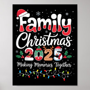 Familie Kerstmis 2025 Matching Outfit Xmas Squad S Poster
