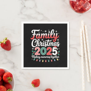 Familie Kerstmis 2025 Matching Outfit Xmas Squad Servet