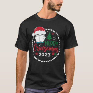 Familie Kerstmis Cruise 2023 Vrolijk Cruisemas Xma T-shirt