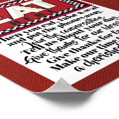 Familie Keuken Poster 3 (Hoek)