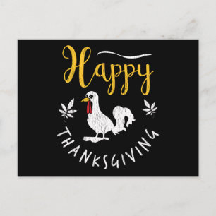 Familie Kids Matching Happy Thanksgiving Pyjama Briefkaart