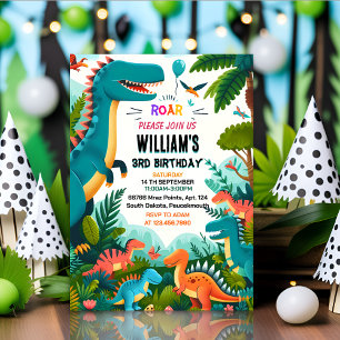 familie kinder schattige jongens T drie 3 rex 3e v Kaart