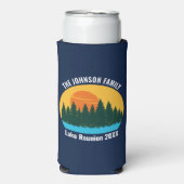 Familie Lake Reunion Schattigee Gepersonaliseerd z (Seltzer Voorkant)