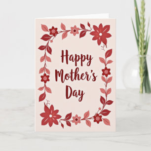Familie Liefde Bloemstuk Kaart