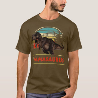 FAMILIE Mamasaurus T rex Dinosaur Fu T-shirt