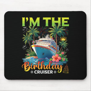 Familie Matching Cruise Verjaardag Ik Ben De Verja Muismat