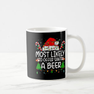 Familie Matching Kerst Mis Meer Waarschijnlijk San Koffiemok