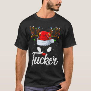 Familie Matching Santa Hat Tucker Reindeer Christm T-shirt