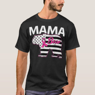 Familie Matching T-shirt Mama Beer Breast Cancer A