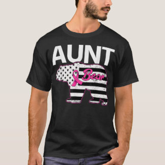 Familie Matching T-shirt Tante Beer Breast Cancer