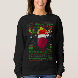 Familie Matching Xmas Lighting Santa Ugly Beet Trui
