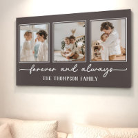 Familie Memories Bruin Gepersonaliseerd Foto Colla