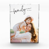 Familie Modern Fotoblokken (Voorkant)