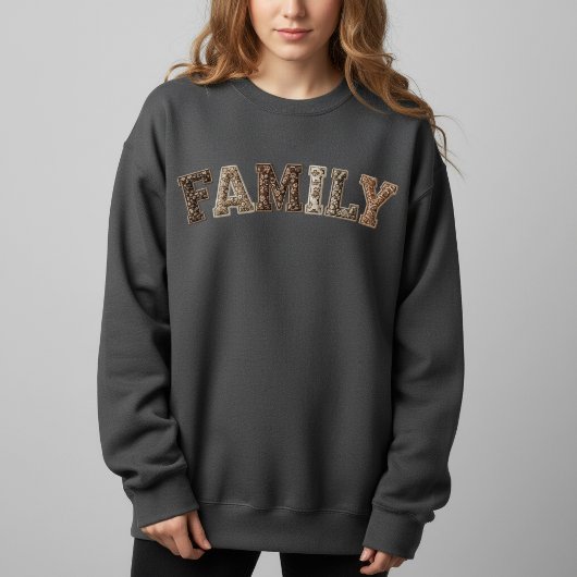 Familie Patchwork Sweatshirt