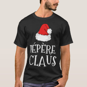 Familie Pepere Claus Kerstman Pet Matching T-shirt
