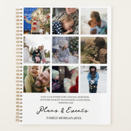 Familie Plannen en Evenementen Foto's en Schrift Planner