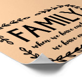 Familie Poster (Hoek)