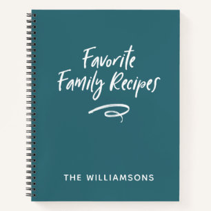 Familie Recept Boek Kookboek