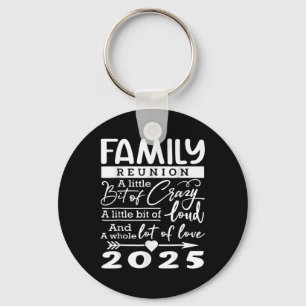 Familie reünie 2025 grappige familie liefhebbers sleutelhanger