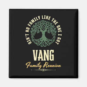 Familie Reünie 2025 Matching Design - Vang Magneet
