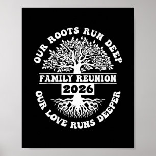 Familie Reünie 2026 Onze wortels zijn diep Onze li Poster