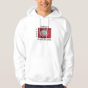 Familie reünie Artistieke Abstracte wervelkolom Ke Hoodie