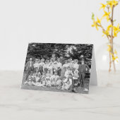  - Familie reünie clowns, Kaart (Gele Bloem)