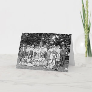  - Familie reünie clowns, Kaart