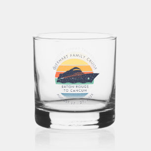 Familie Reünie Cruise Aangepaste Reis Keepsake Whisky Glas