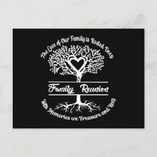 Familie Reünie De Liefde Van Onze Familie Briefkaart