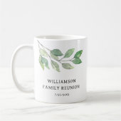Familie reünie groen koffiemok (Links)