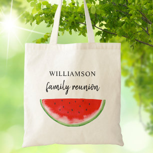 Familie Reünie Keepsake Watermelon Tote Bag