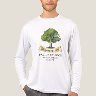 Familie Reünie Matching Genealogie Tree Custom Tri-Blend Shirt