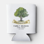 Familie Reünie Matching Keepsake Custom Blikjeskoeler (Achterkant)