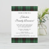  familie reünie, Tartan Davidson Pattern Kaart (Staand voorkant)