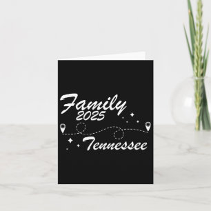 Familie Reünie Tennessee Roadtrip 2025 Zomer Vakan Kaart