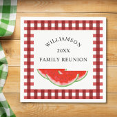 Familie reünie Watermelon Servet