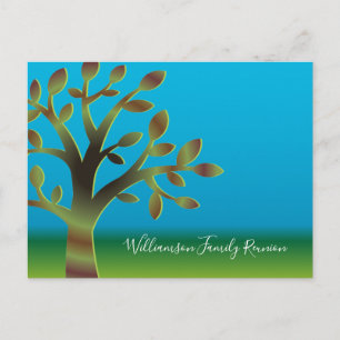 Familie reunion Barbecue Picnic Invitation Uitnodiging Briefkaart