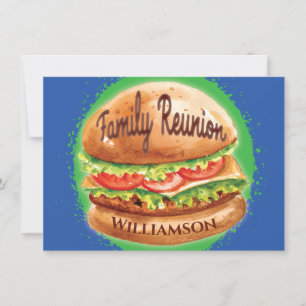 Familie reunion Barbecue Picnic Kaart
