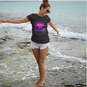 Familie Reunion Beach Cruise Sunset Vakantie jaren T-shirt